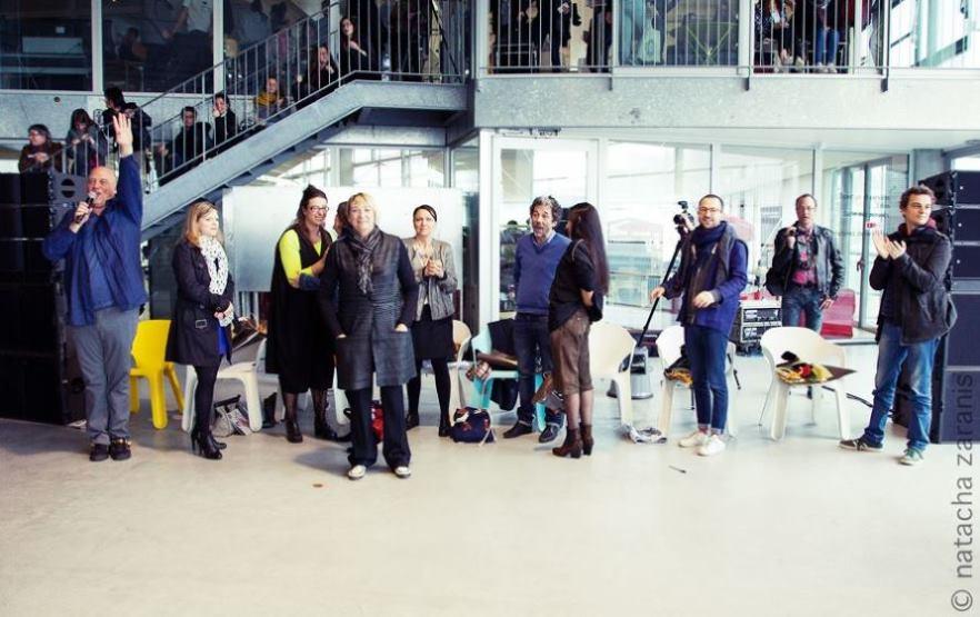 Jury professionnel défilé designer de mode