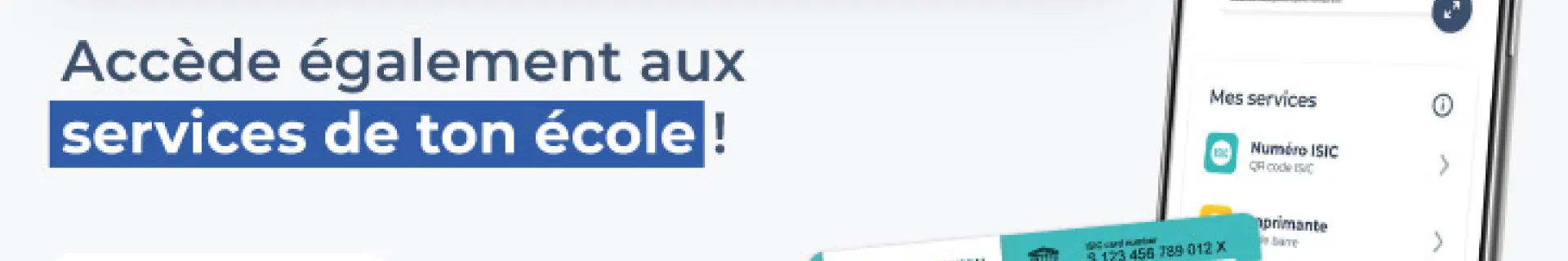 réductions carte étudiante ISIC 
