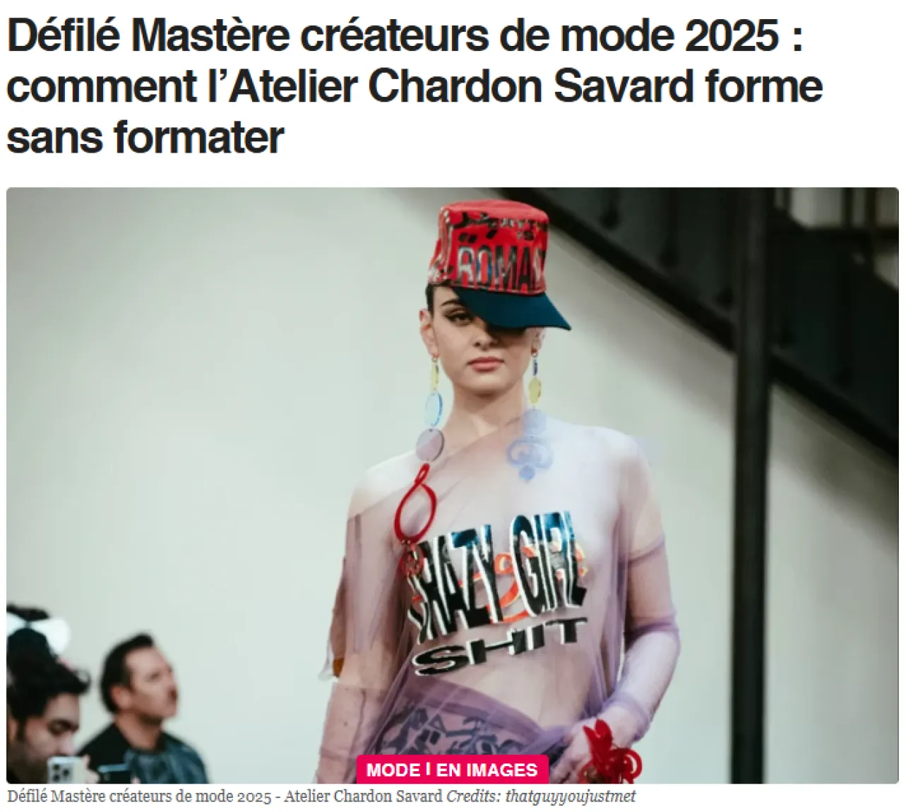 Fashion United - Article Juin 2025